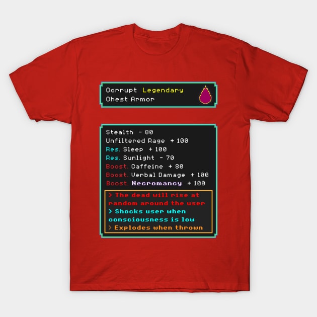 Cannot Be Transferred T-Shirt by Jadderman